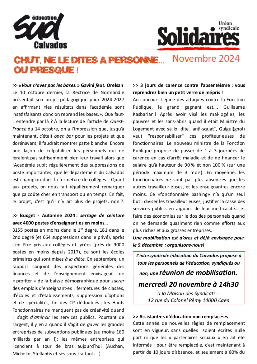 Cliquez pour télécharger Chut, ne le dites à personne... ou presque ! - n° 17 - janvier 2023