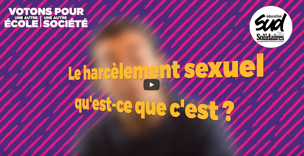 harcelement sexuel